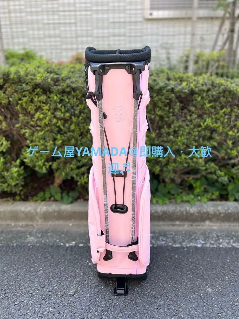 【即発送】 G/FORE ジーフォア ゴルフ キャディバッグ スタンド型 ピンク