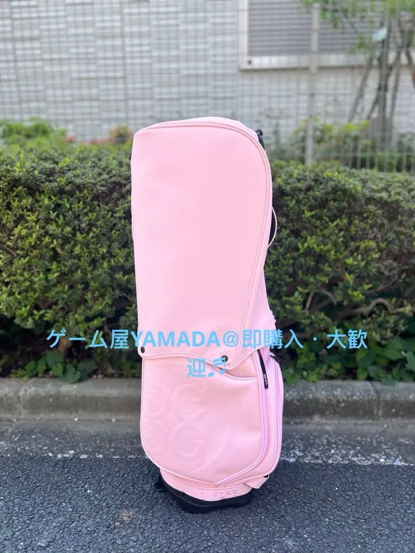 【即発送】 G/FORE ジーフォア ゴルフ キャディバッグ スタンド型 ピンク
