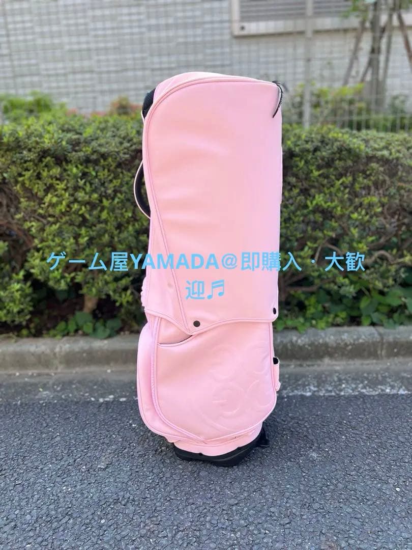 【即発送】 G/FORE ジーフォア ゴルフ キャディバッグ スタンド型 ピンク