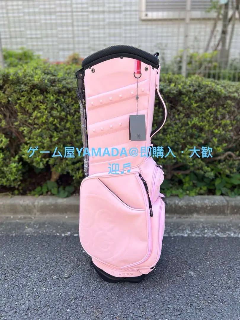 【即発送】 G/FORE ジーフォア ゴルフ キャディバッグ スタンド型 ピンク