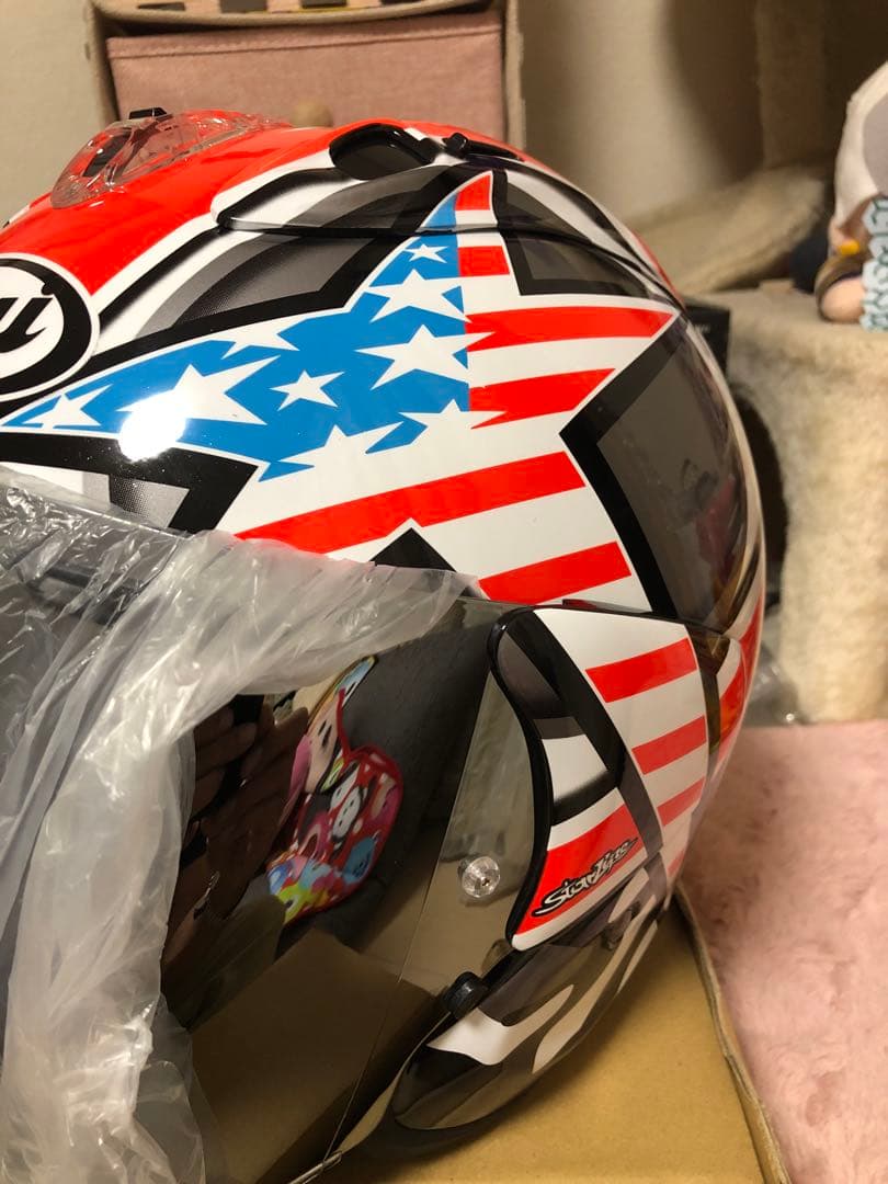 海外メーカー製品の　アライジェット似XL vz RAM ？ミラーシールド仕様sz