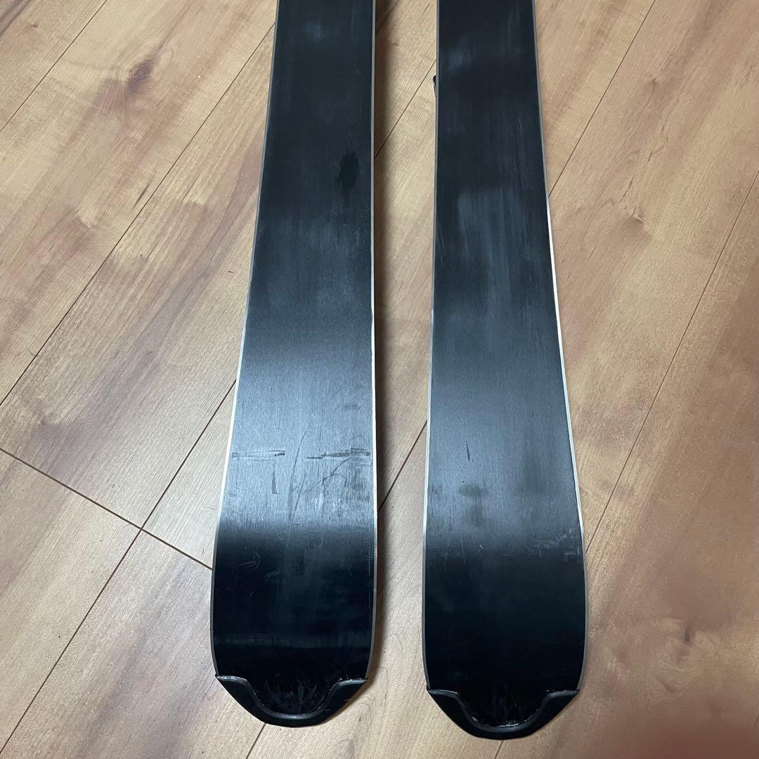 ⑧SALOMON 120cm ROSSIGNOL26.5cm ストックセット