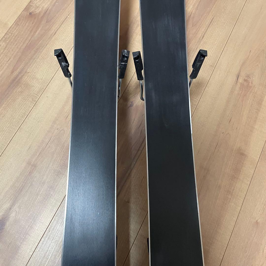 ⑧SALOMON 120cm ROSSIGNOL26.5cm ストックセット