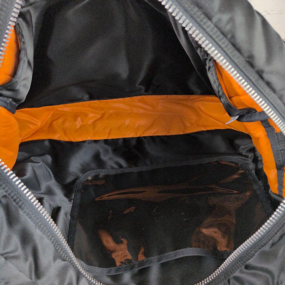 【美品】ポーター☆タンカー　2WAY　大容量　ボストンバッグ　2室　メンズ　黒