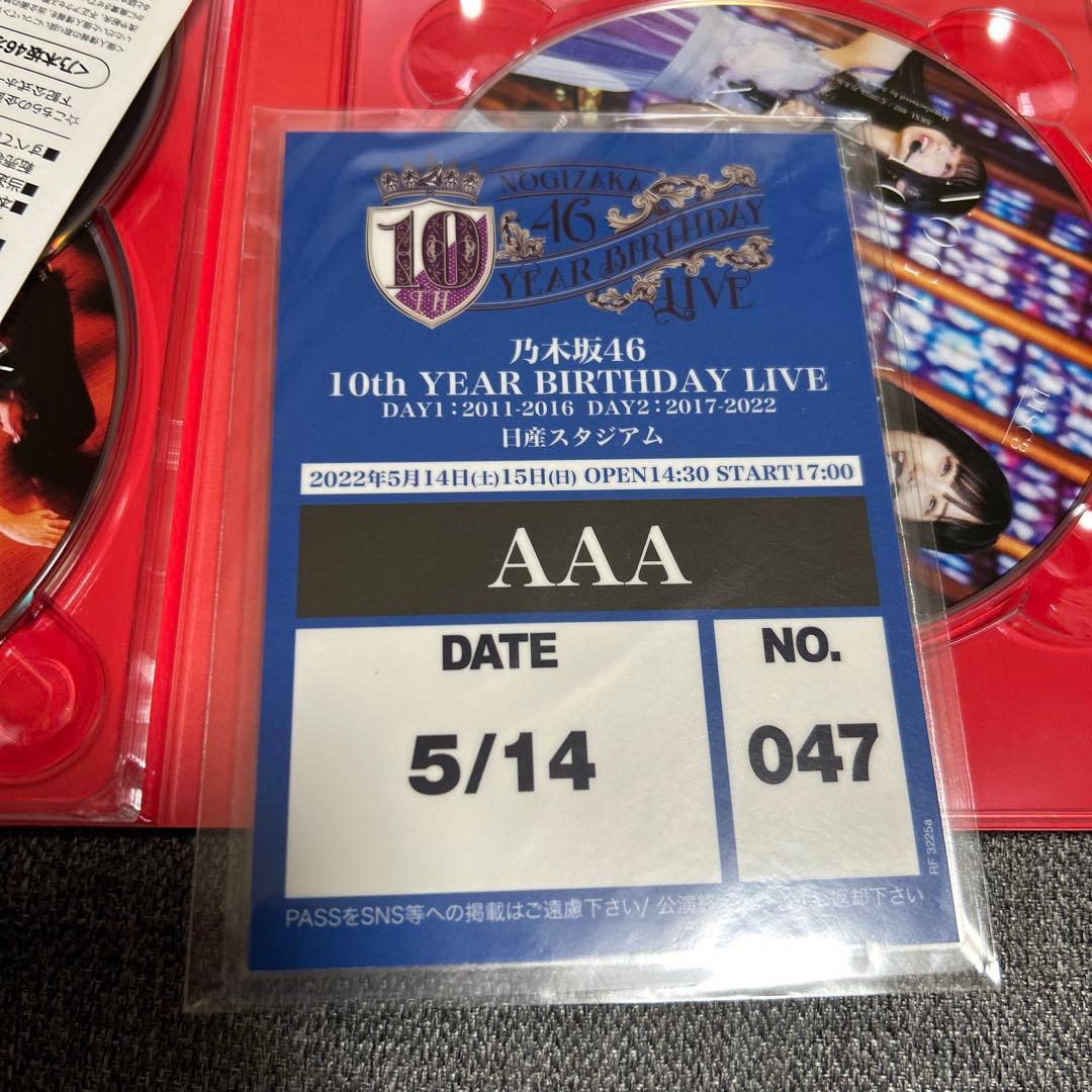 K-POP・アジア NOGIZAKA46 10th YEAR BIRTHDAY LIVE