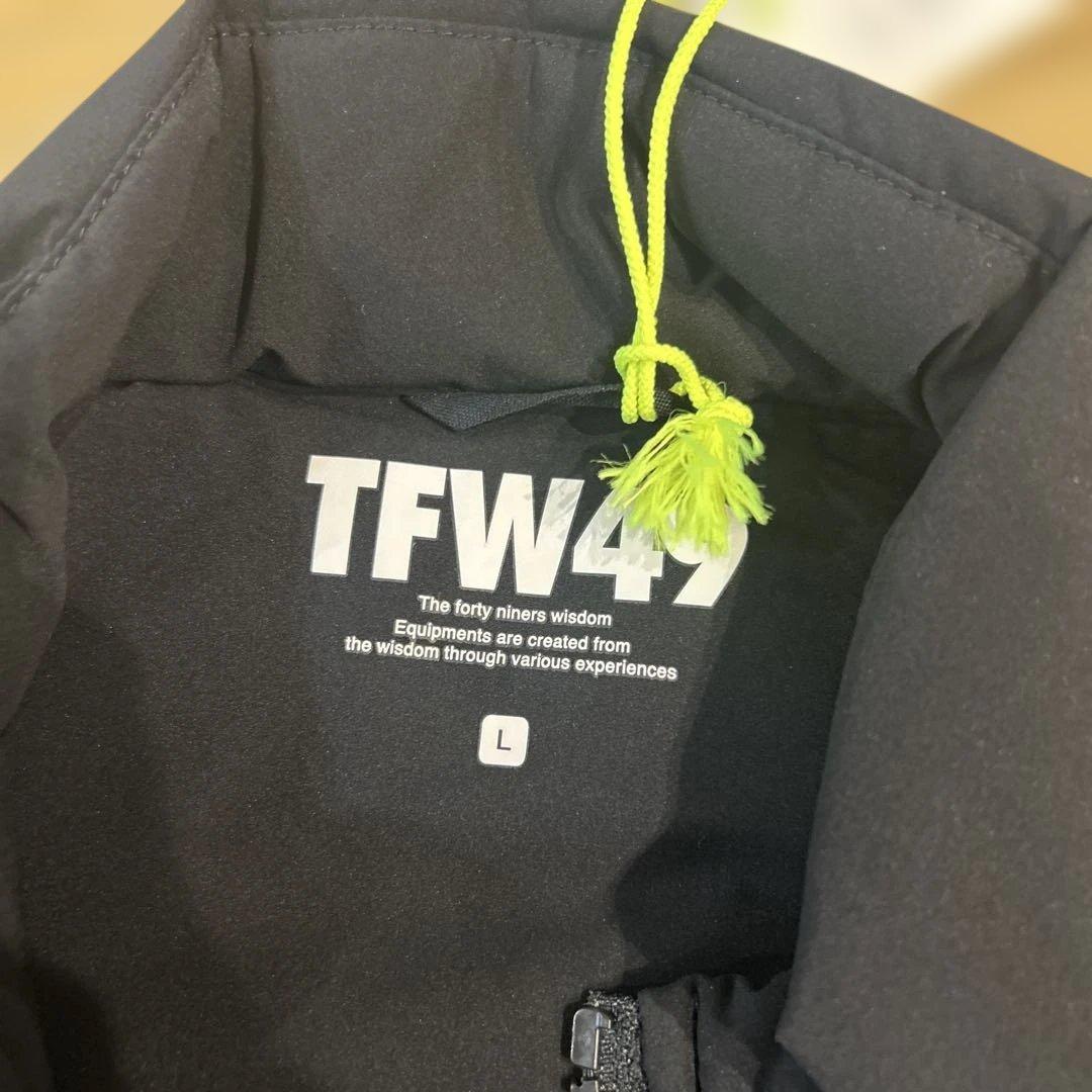 ms　TFW49 Lサイズ　新品　中綿ダウンベスト　ブラック