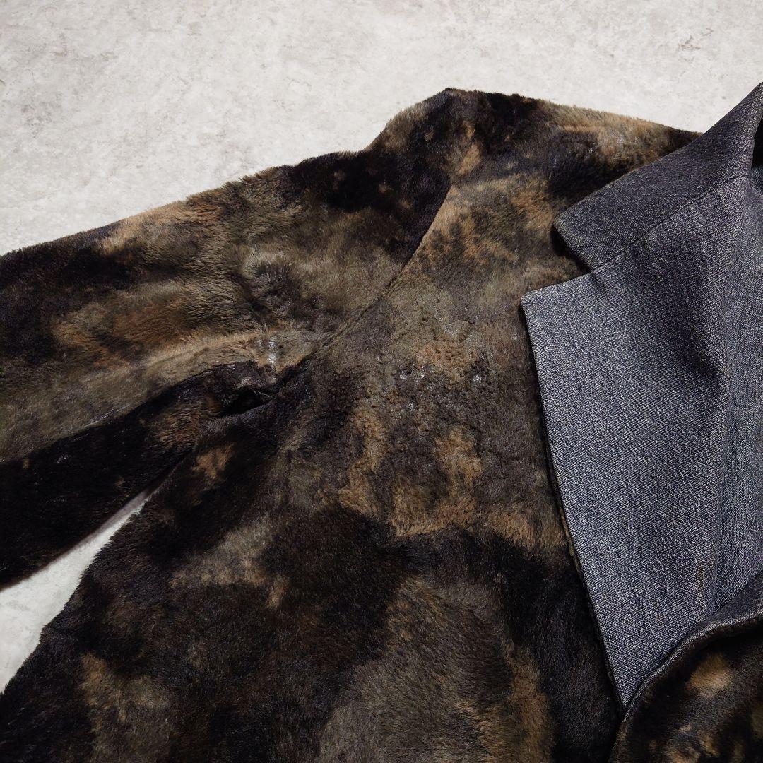 tricot COMME des GARCONS リバーシブルファージャケット