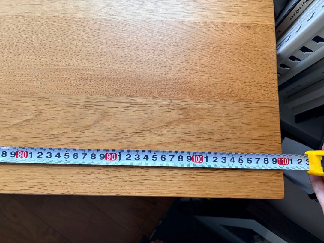 無印良品 デスク 無垢材 オーク