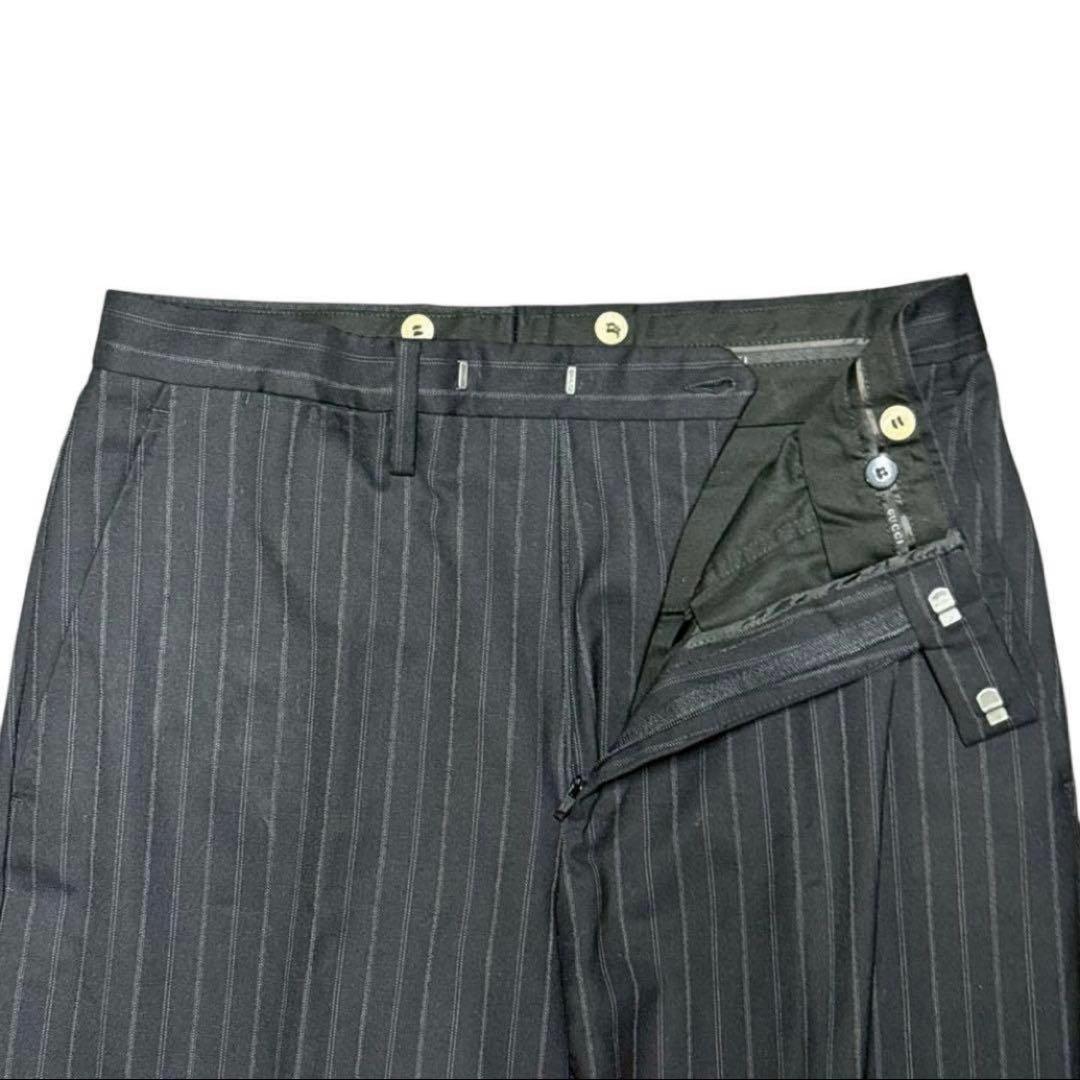 GUCCI オールドグッチ　トムフォード期　ストライプスラックス