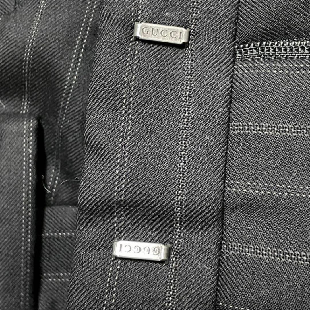 GUCCI オールドグッチ　トムフォード期　ストライプスラックス