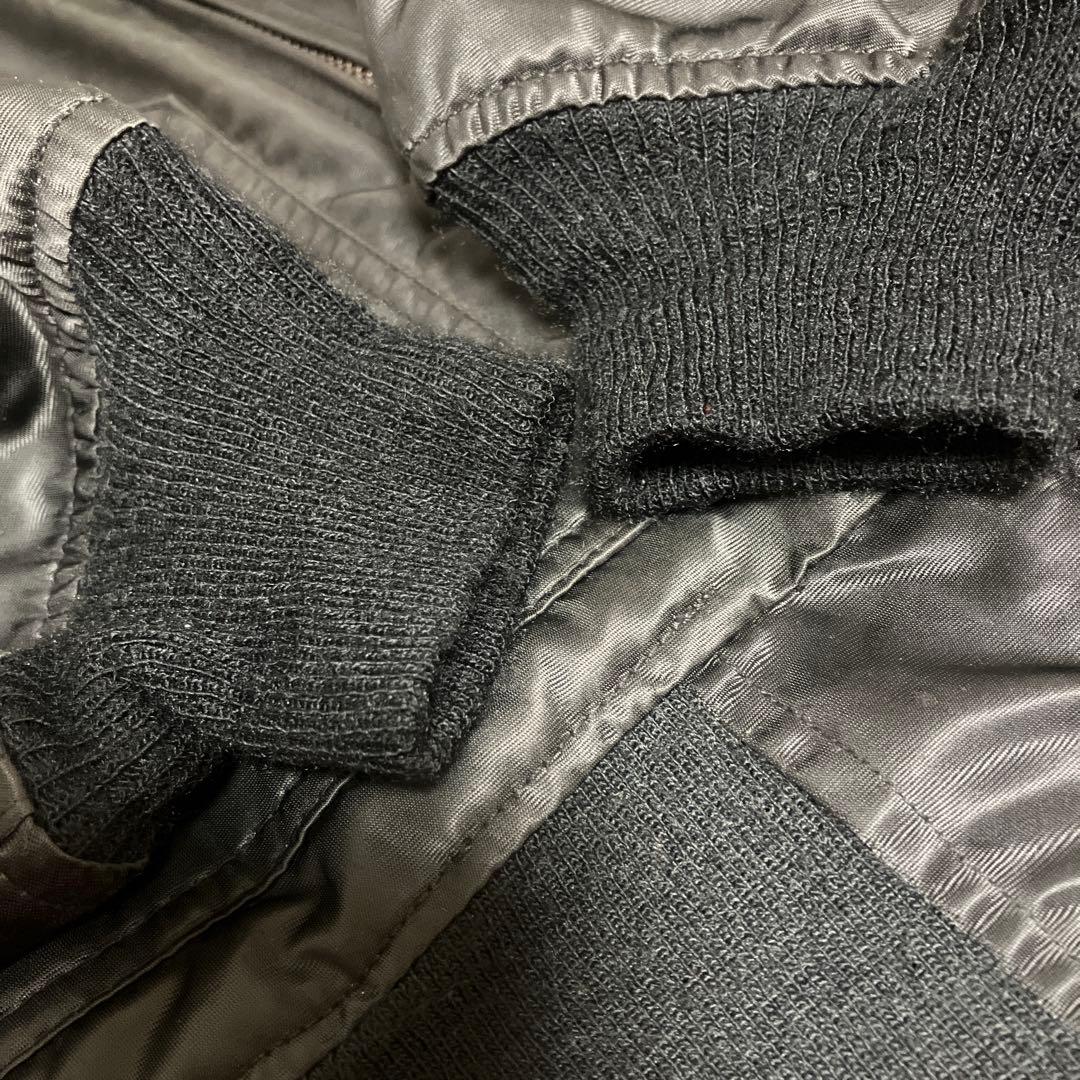 米軍　実物　cwu-45p 80s ブラック　フライトジャケット