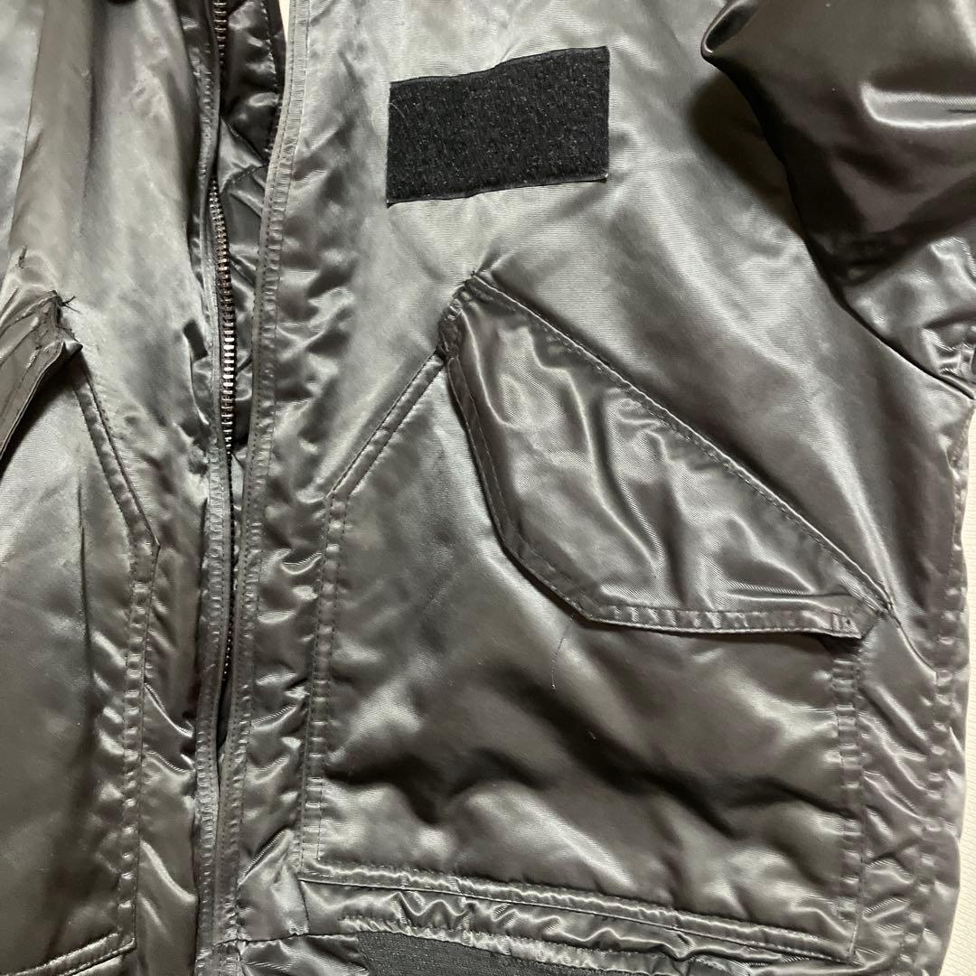 米軍　実物　cwu-45p 80s ブラック　フライトジャケット