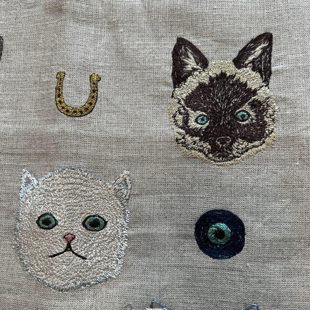 コーラル&タスク　Coral&Tusk ネコのクッションカバー　新品・新作