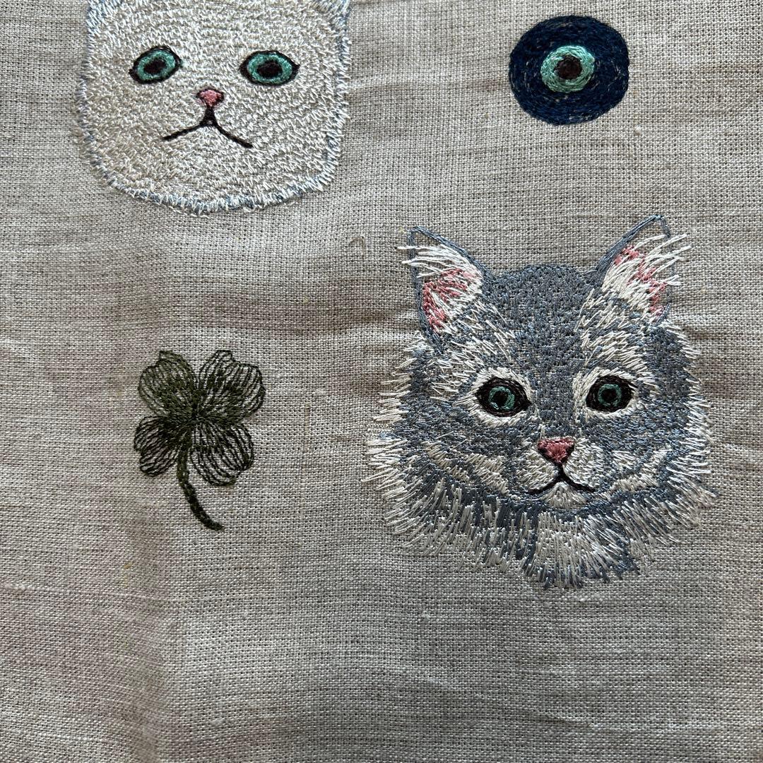 コーラル&タスク　Coral&Tusk ネコのクッションカバー　新品・新作