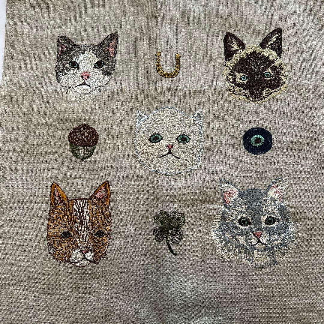 コーラル&タスク　Coral&Tusk ネコのクッションカバー　新品・新作