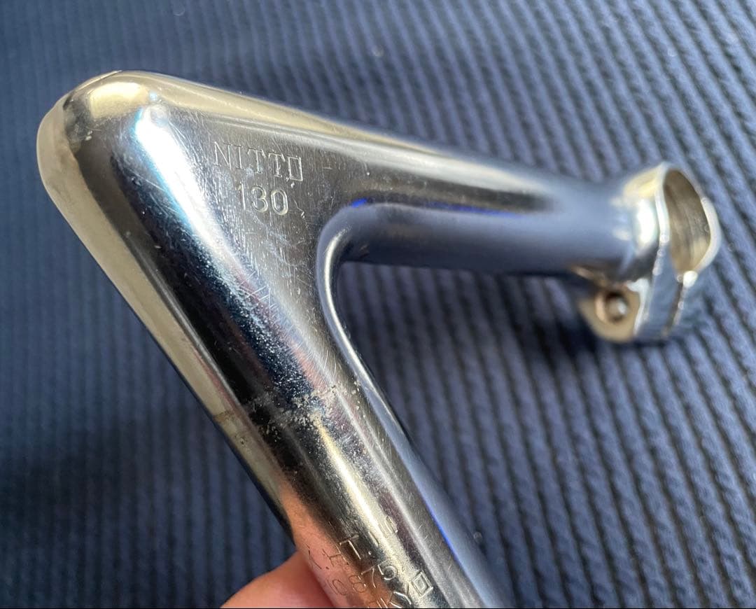 NJS NITTO ステム　130mm58° 競輪　ピスト　ロードバイク