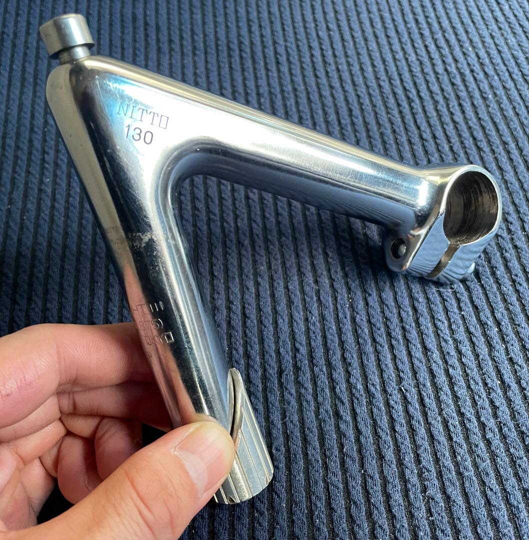 NJS NITTO ステム　130mm58° 競輪　ピスト　ロードバイク