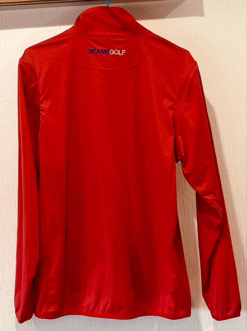 ビームスゴルフ 2WAY エアシャット 防風ブルゾン