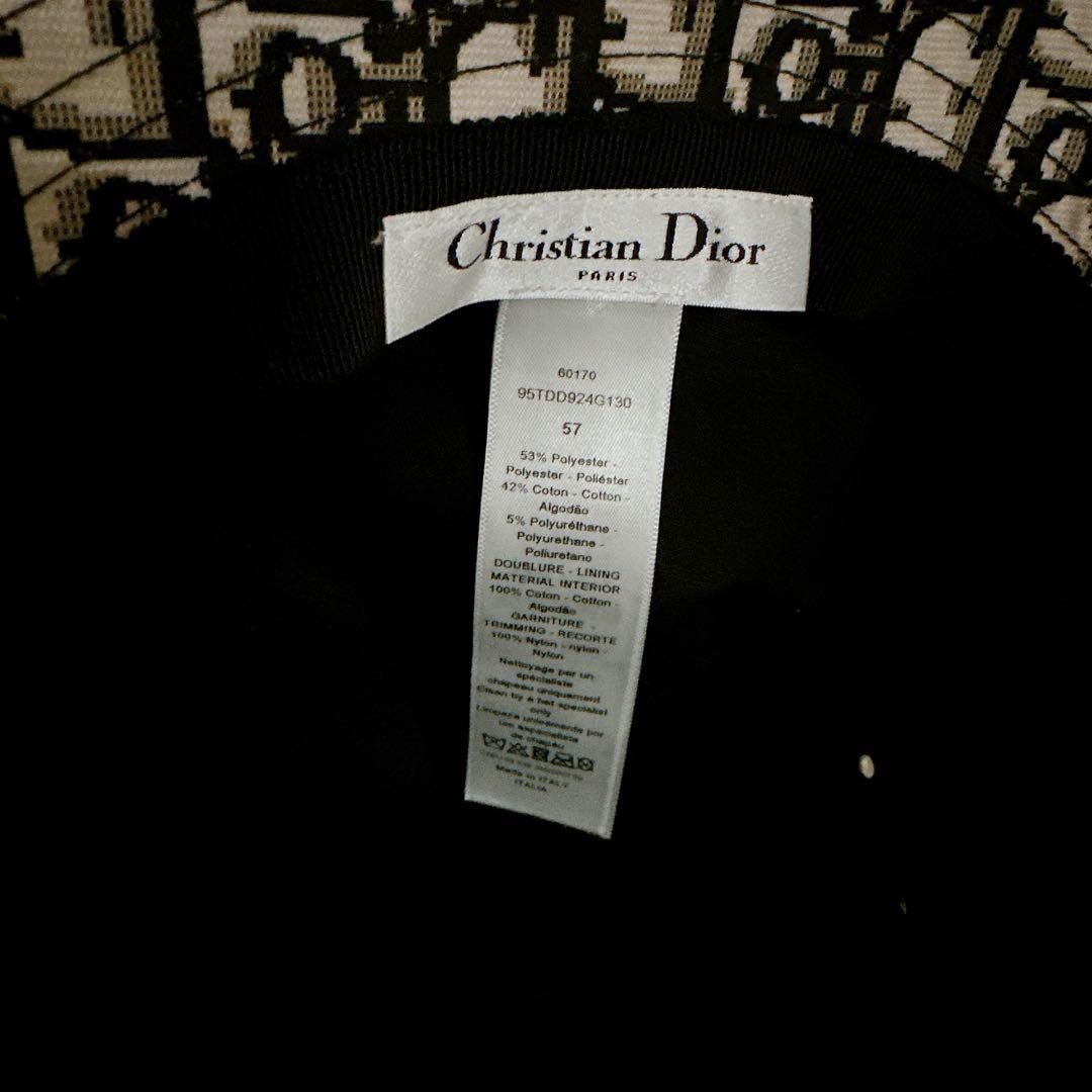 DIOR オブリークチュールハット