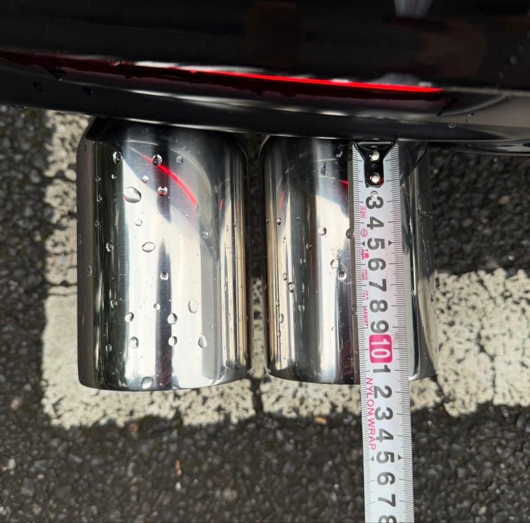 21クラウン ４本出し100Φワンオフ 延長加工マフラースリーキャッツ最終値下げ