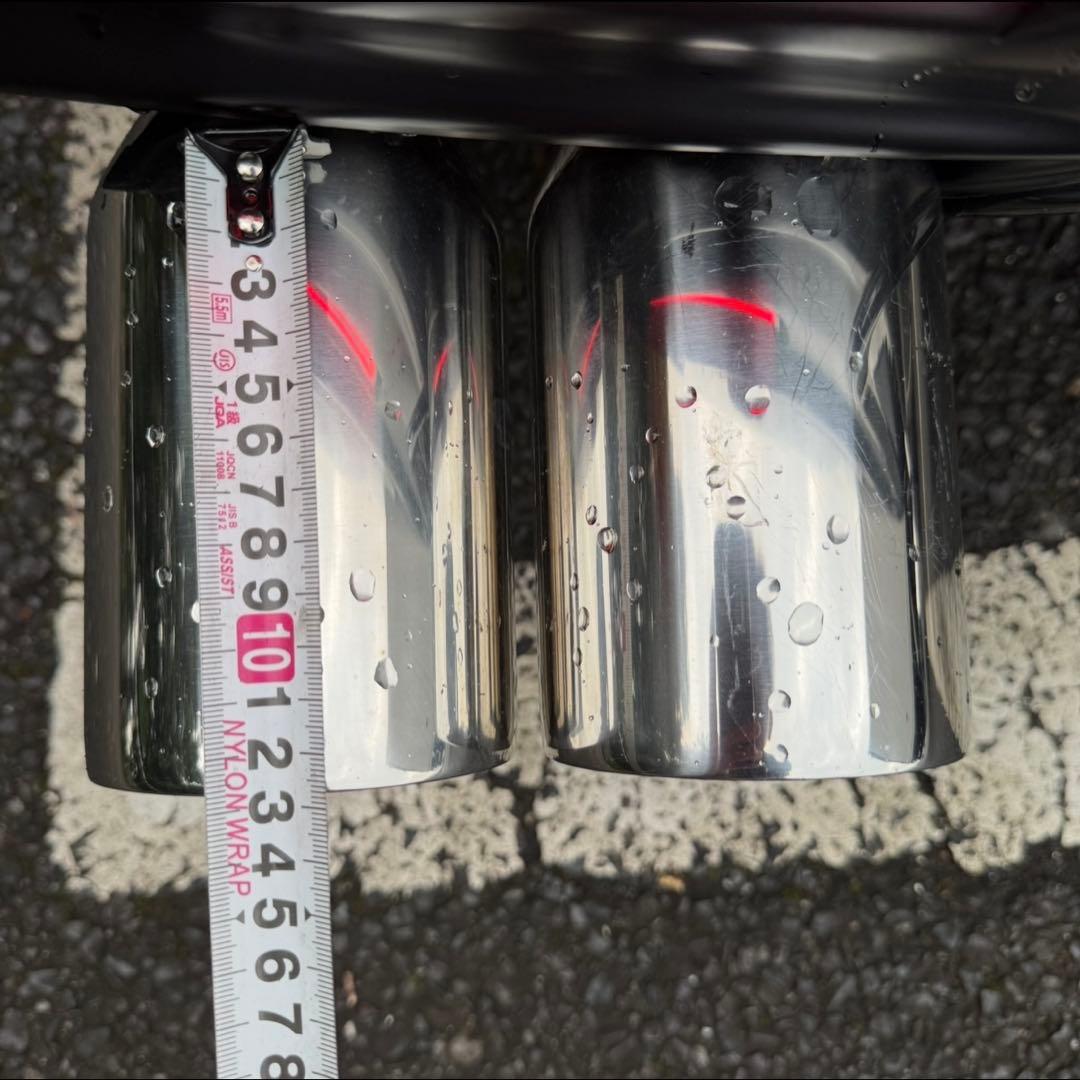 21クラウン ４本出し100Φワンオフ 延長加工マフラースリーキャッツ最終値下げ