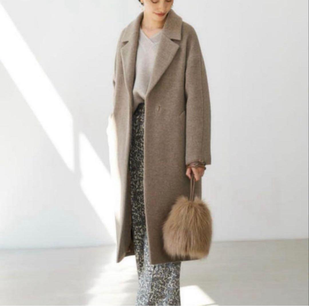 【極美品】FAbRICA FFC ロング チェスター コートL