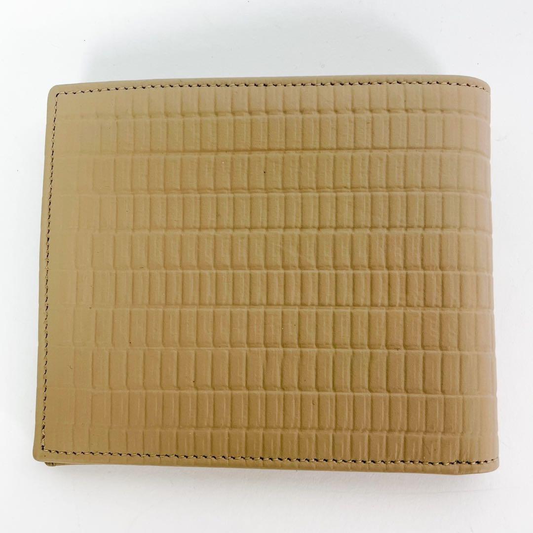 未使用品 現行 GIORGIO ARMANI アルマーニ 財布 クロコ型押し