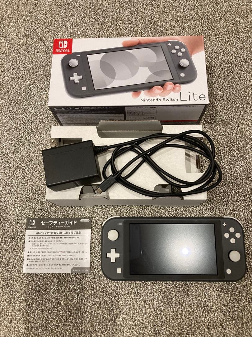 Nintendo Switch ライト 本体 グレー