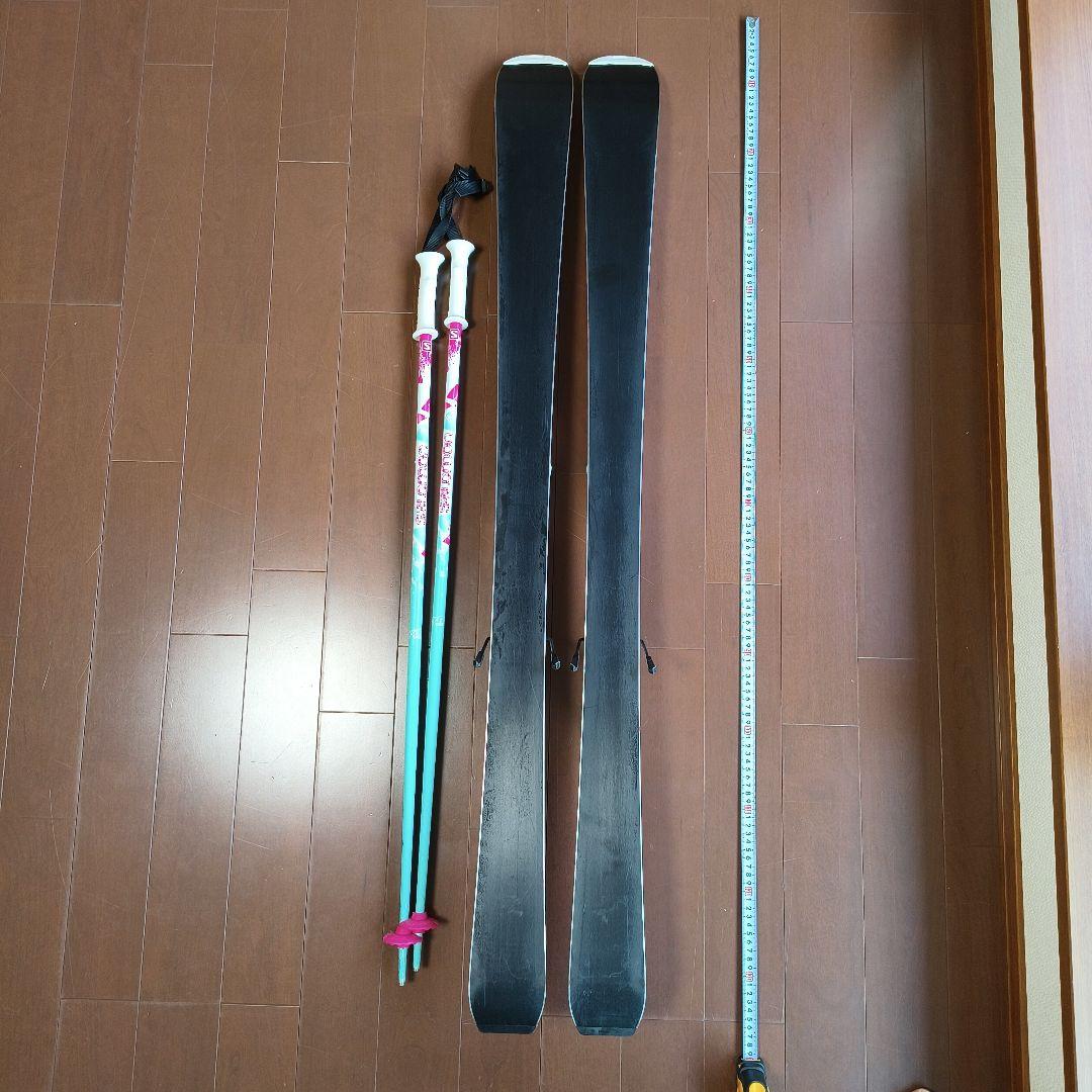 スキー板 130　ストック 95 セット