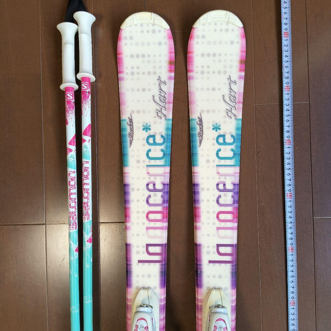 スキー板 130　ストック 95 セット