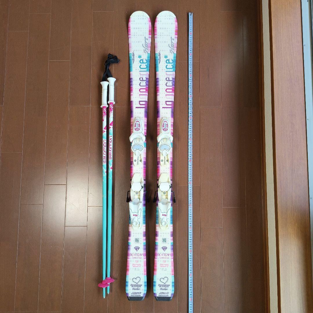 スキー板 130　ストック 95 セット