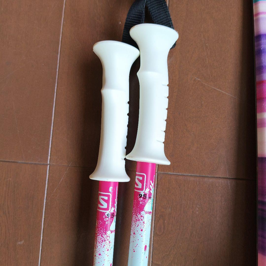 スキー板 130　ストック 95 セット