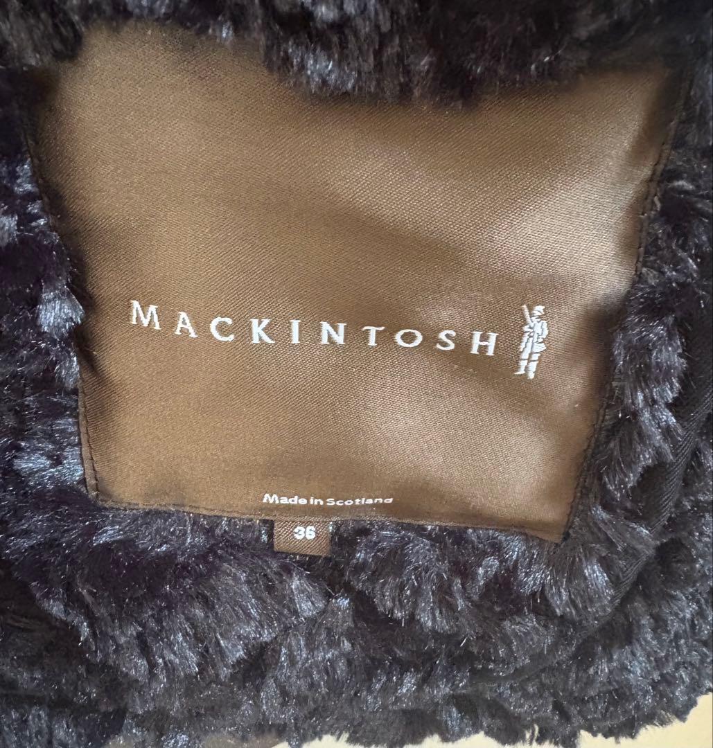 マッキントッシュ　フーディ　キルティング　ポンチョ