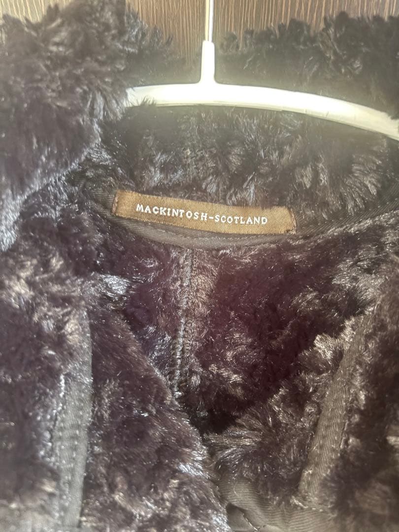 マッキントッシュ　フーディ　キルティング　ポンチョ