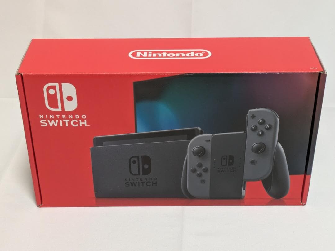 【美品】Nintendo Switch 本体（バッテリー強化版）純正ケース付き