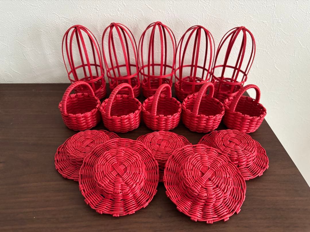 めい様ご確認用のページです。クラフトバンドミニバスケット