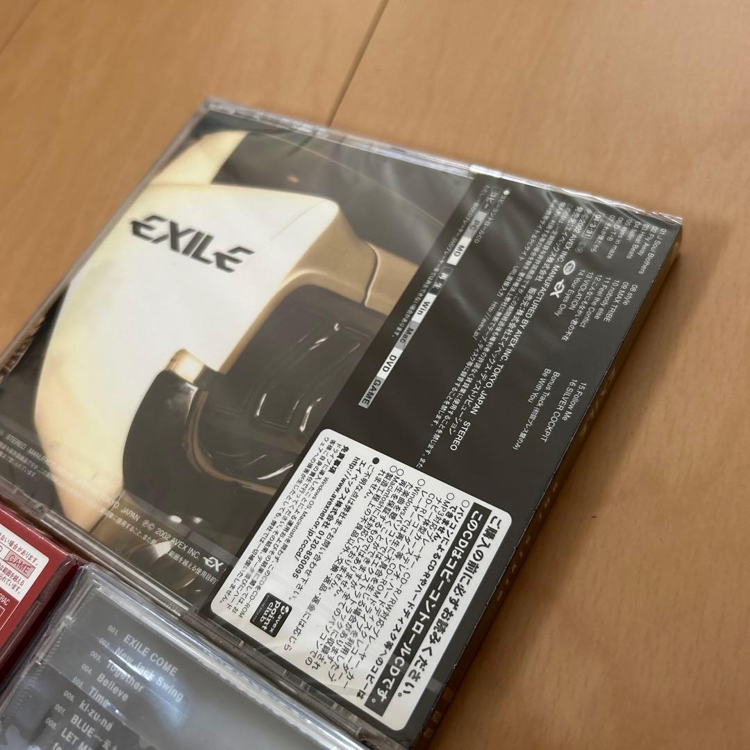 【即購入ok!!】EXILE 第一章 アルバム 初回盤 未開封3タイトルセット