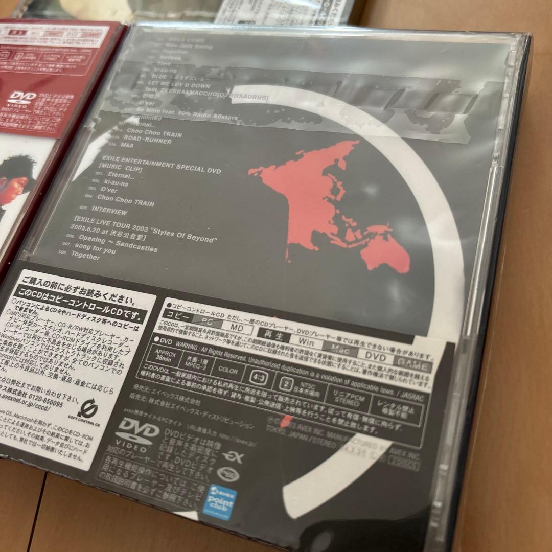 【即購入ok!!】EXILE 第一章 アルバム 初回盤 未開封3タイトルセット