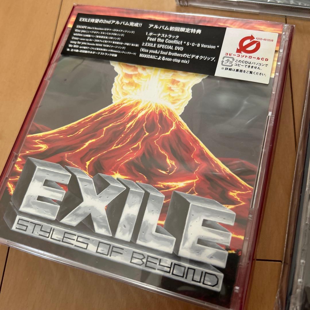 【即購入ok!!】EXILE 第一章 アルバム 初回盤 未開封3タイトルセット