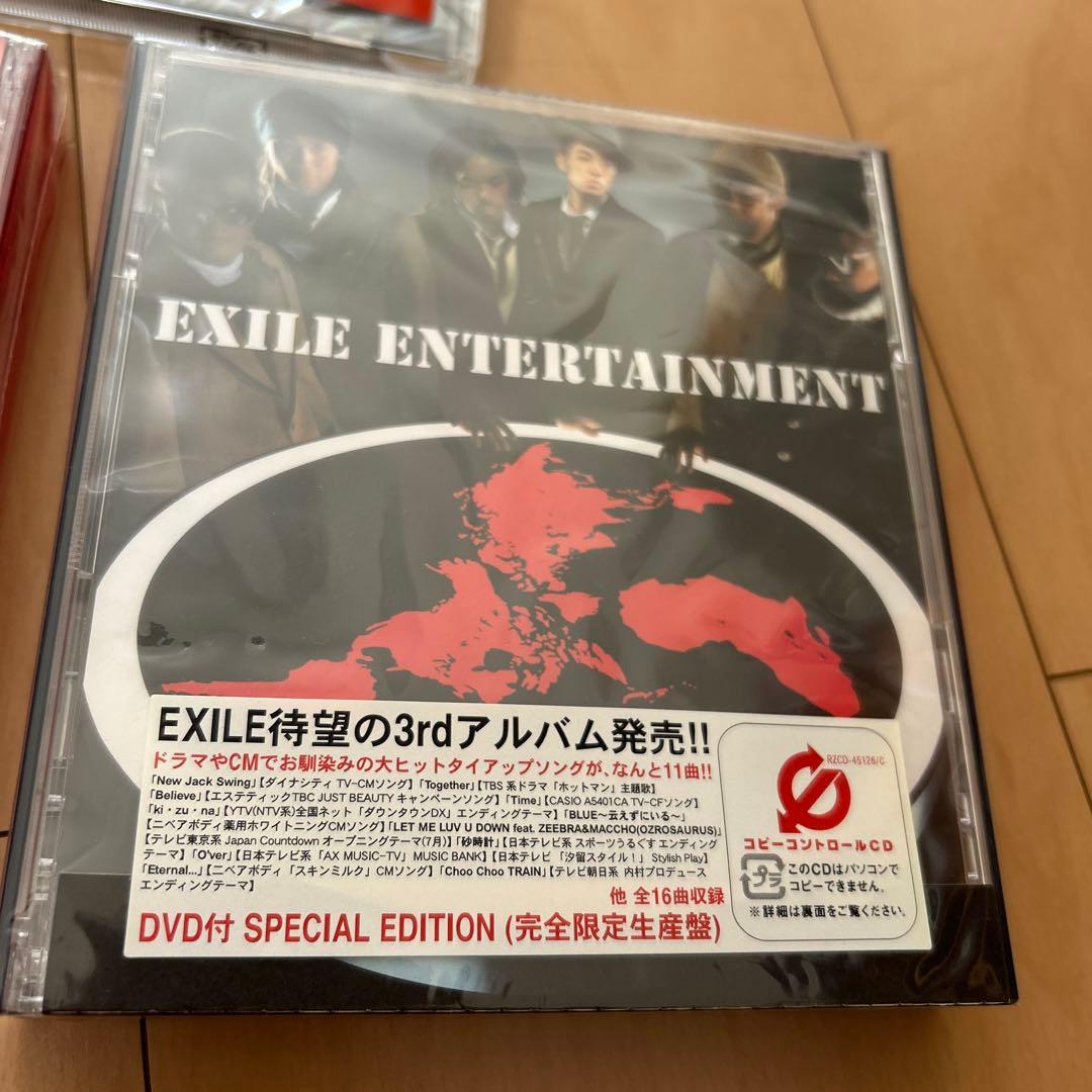 【即購入ok!!】EXILE 第一章 アルバム 初回盤 未開封3タイトルセット