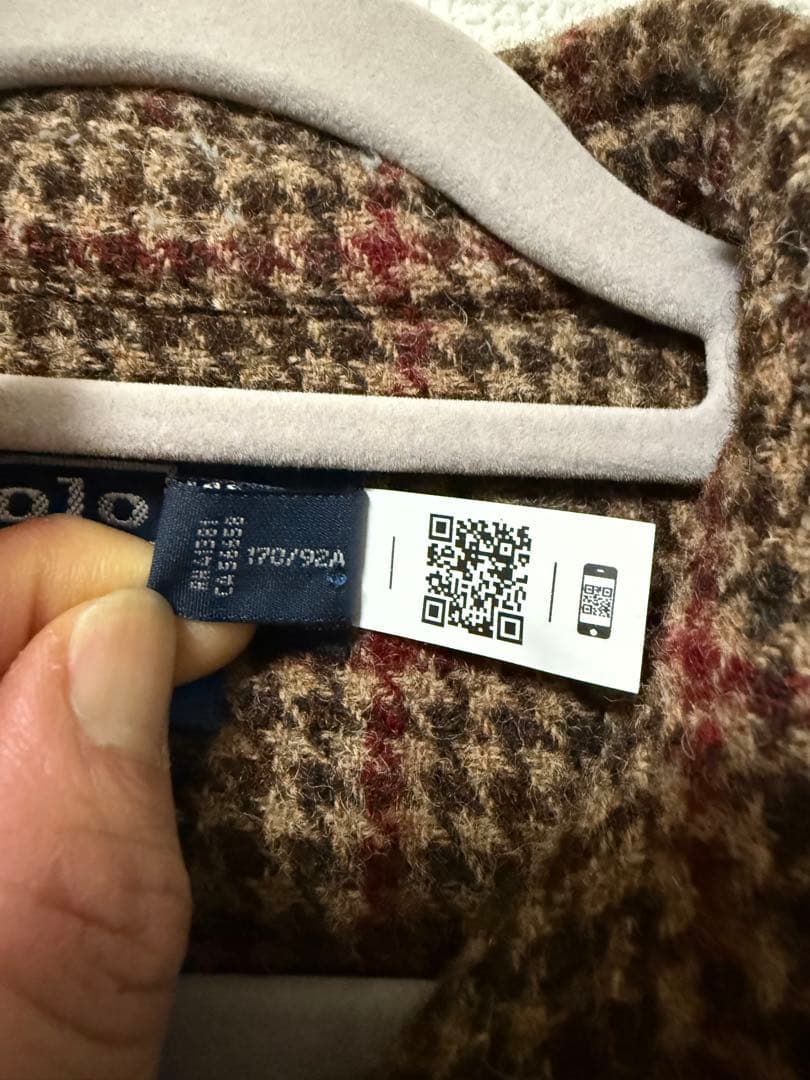 希少　POLO RALPHLAUREN シェットランド　ウール オーバー シャツ