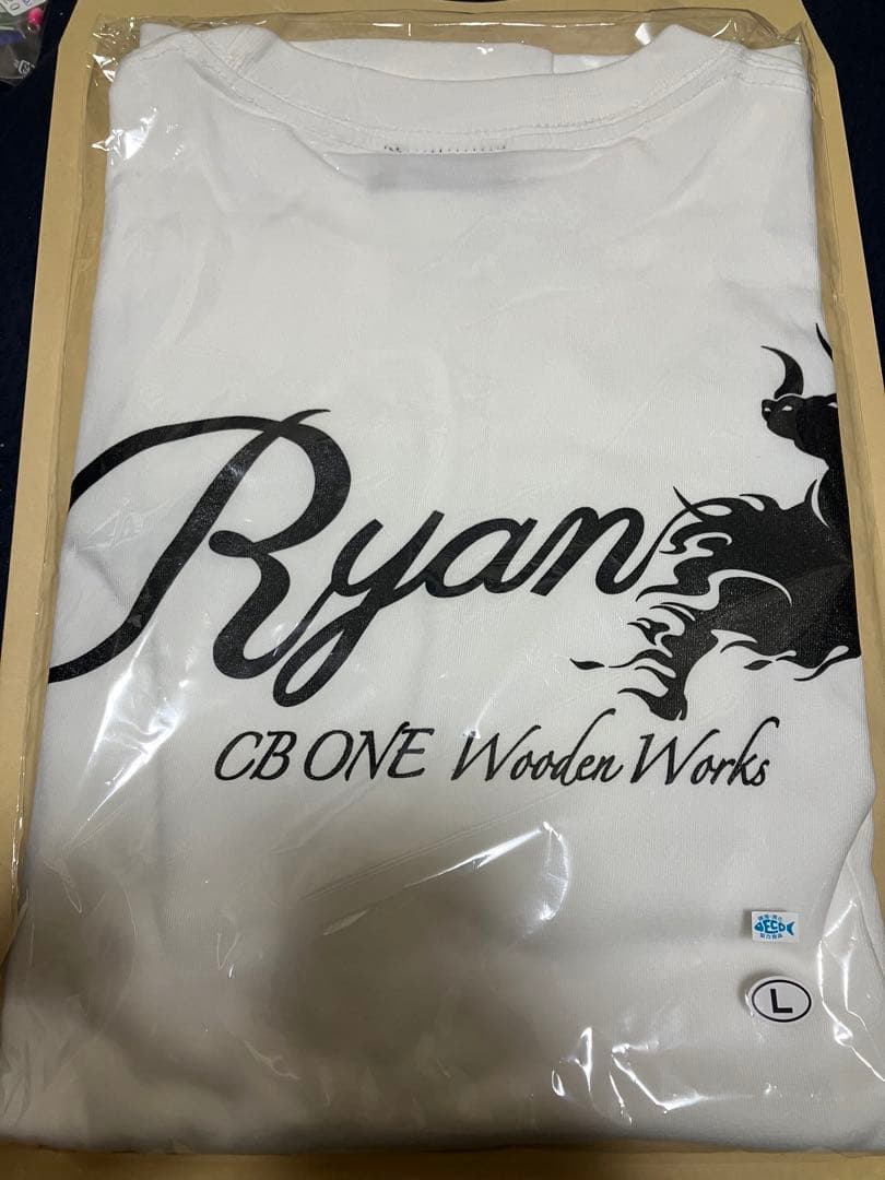 新品　cb one ライアンロングTシャツ　L 白　2026 釣りフェス