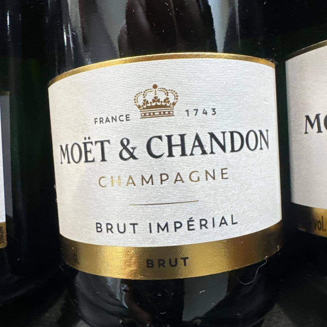 6本セット⭐︎MOËT & CHANDON BRUT IMPÉRIAL 375ml