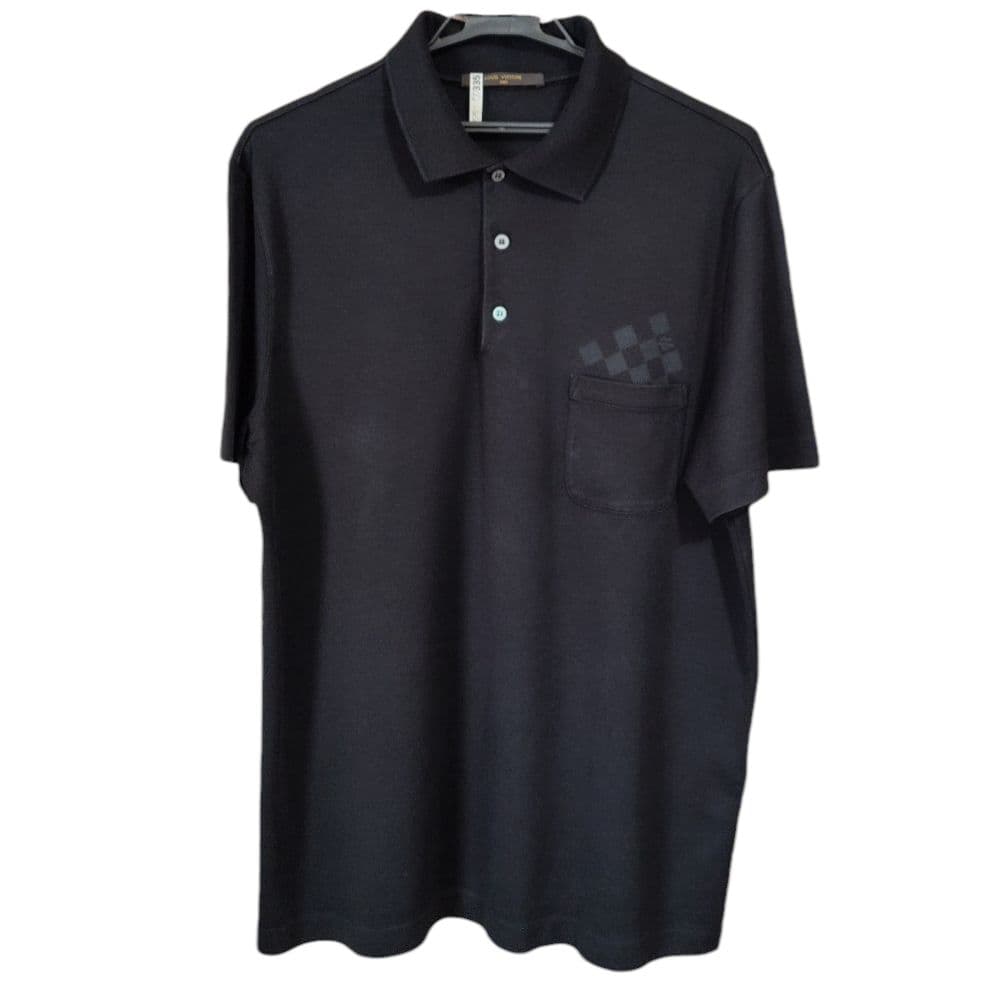 ゆ*ん様 ルイヴィトン ポロシャツ ダミエグラフィット XL クリーニング済