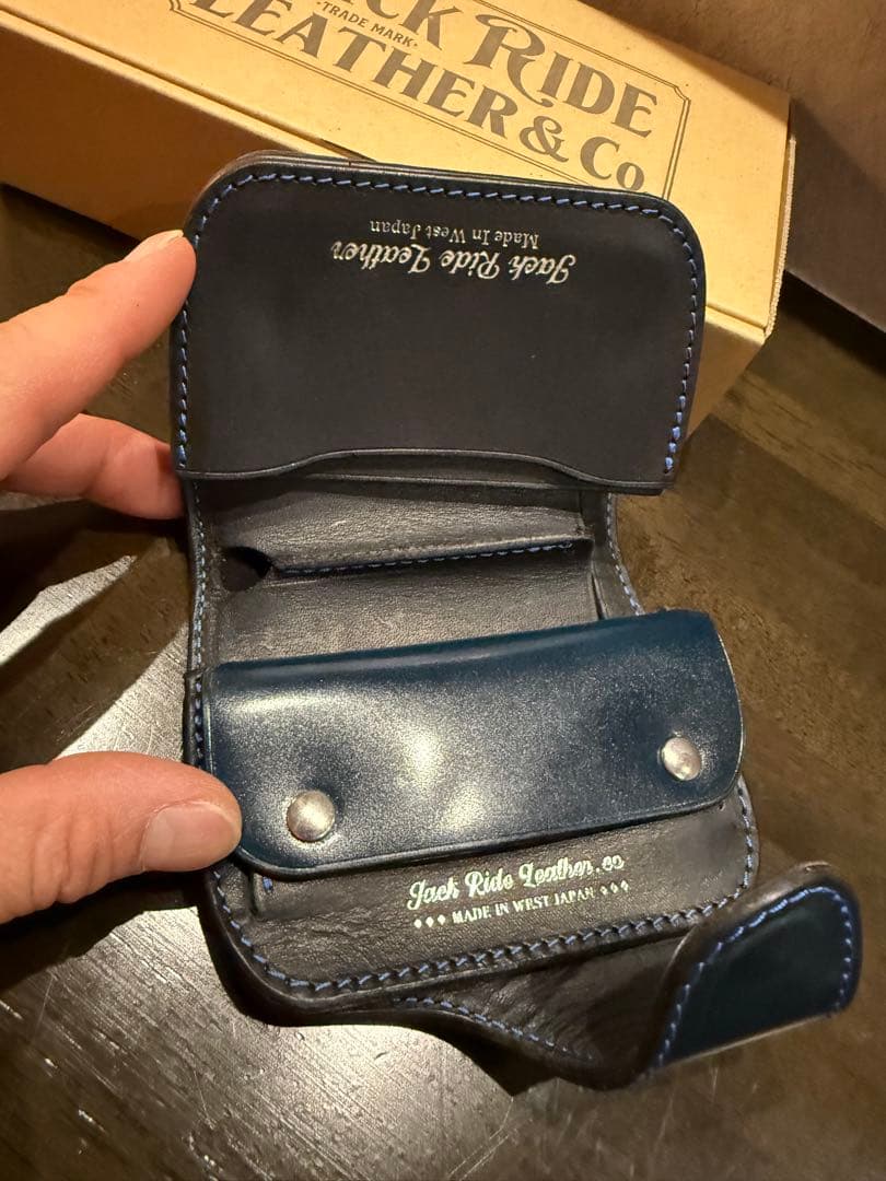 小物 JACK RIDE The.Cordovan.NAVY.BLUE.Edition