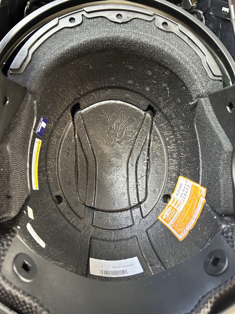 オージーケーカブト　RYUKI　L　ミディアムグレー