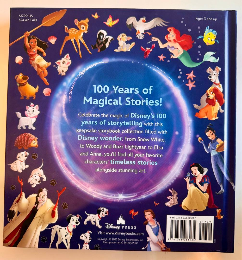 【希少英語版】Disney 100 Years Of Wonder Story