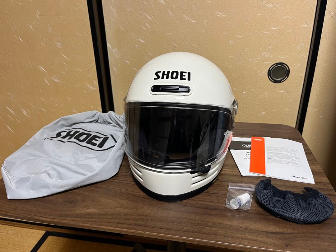 SHOEI Glamster オフホワイト XL