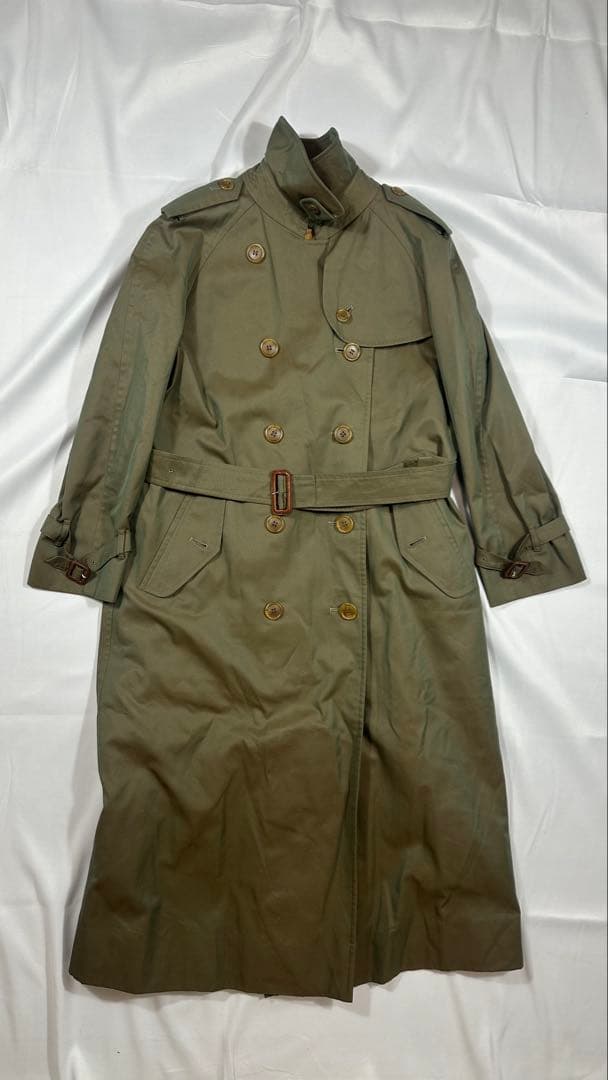 バーバリー トレンチコート ロングコート ネーム刺繍無し 【極美品】