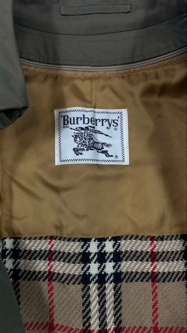 バーバリー トレンチコート ロングコート ネーム刺繍無し 【極美品】